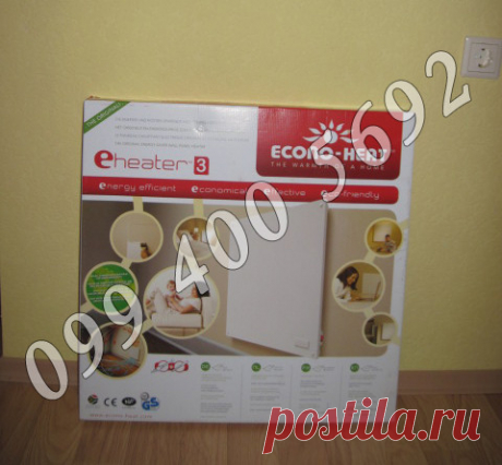 Обогреватель Econo Heat 400W (Вт) конвектор-панель: продажа, цена в Днепре. конвекторы электрические бытовые и коммерческие от "Hdb Shop" - 27639630