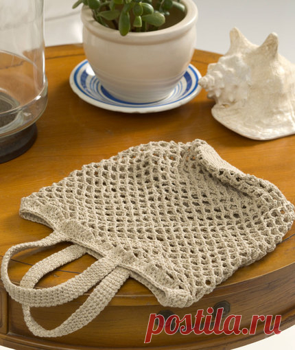 Crochet Save the Earth Bag | Red Heart