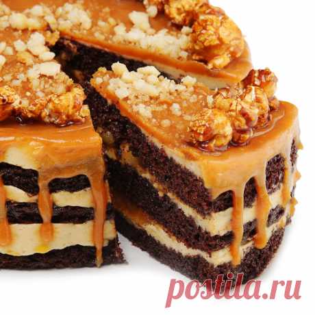 Торт Карамельно-арахисовый Ресторанная коллекция 900 г - купить с доставкой, цена 1 399,00 - интернет-магазин Утконос в Москве и области.