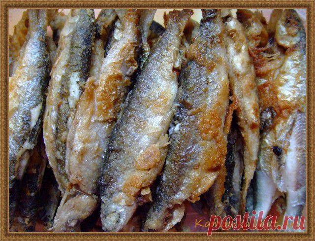 Жареная ряпушка