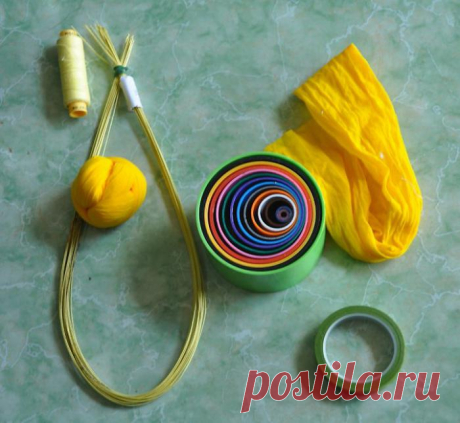 Полевые цветы из капрона — Сделай сам, идеи для творчества - DIY Ideas