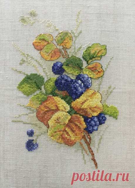 Ежевика (арт. 04.009.08 Марья Искусница ) купить в Stitch и Крестик Цена 512 руб., наложка, скидки. Доставка по всей России. Все виды оплаты. Набор для вышивания крестом
		Размер готовой работы: 15х20 см
		В состав набора входит: лен 25, мулине Finka, схема, инструкция, игла.