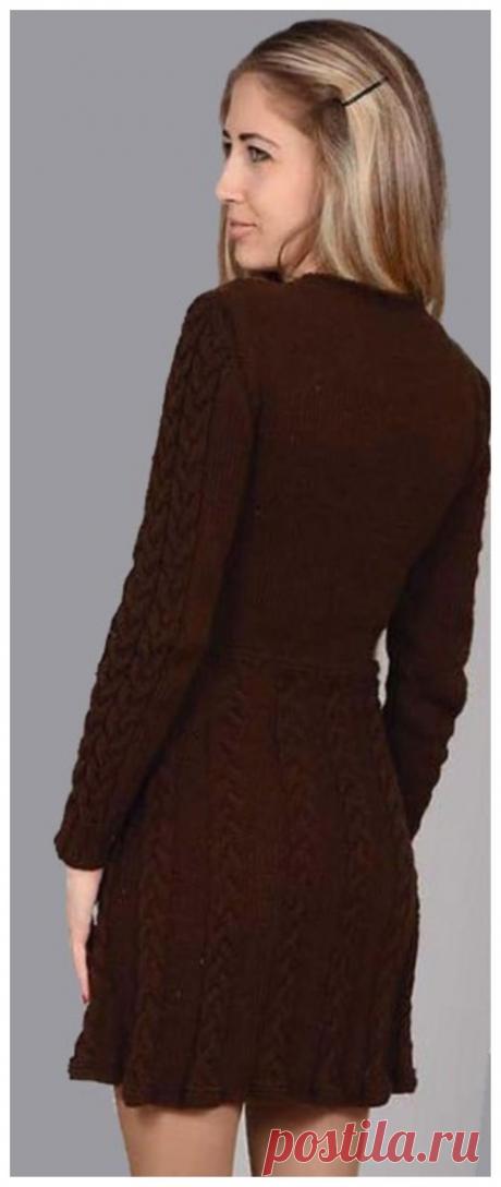 Women Dress Braids Crochet Free Pattern