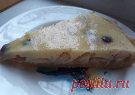 (5) Заливной яблочный пирог с ягодами - пошаговый рецепт с фото. Автор рецепта Нэля Агеева . - Cookpad