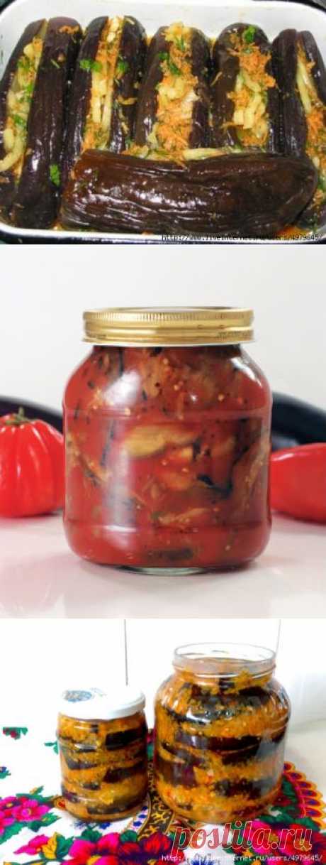 РЕЦЕПТЫ ВКУСНЫХ БАКЛАЖАН НА ЗИМУ