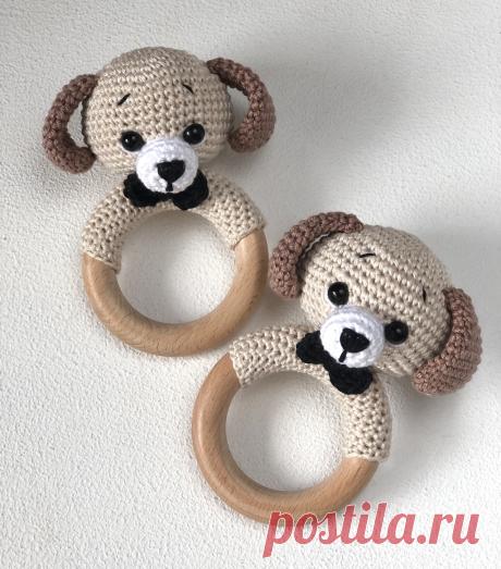 Схемы вязания &gt; Описание погремушки Щенок (PDF) купить в интернет-магазине