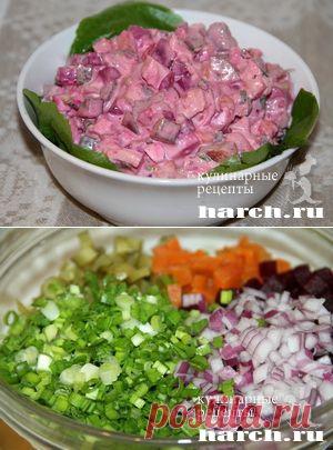 Салат из сельди со свеклой “Лейпцигский” | Харч.ру - рецепты для любителей вкусно поесть