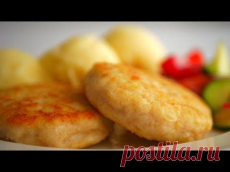 Котлеты детсадовские из курицы жареные и паровые
