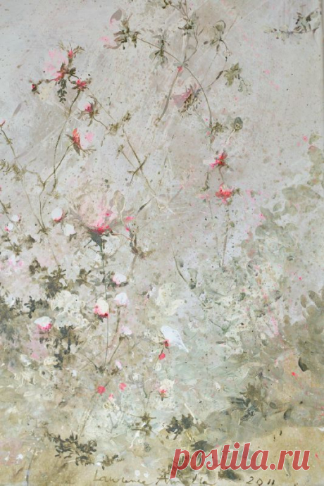 Laurence Amelie | Flowers painted