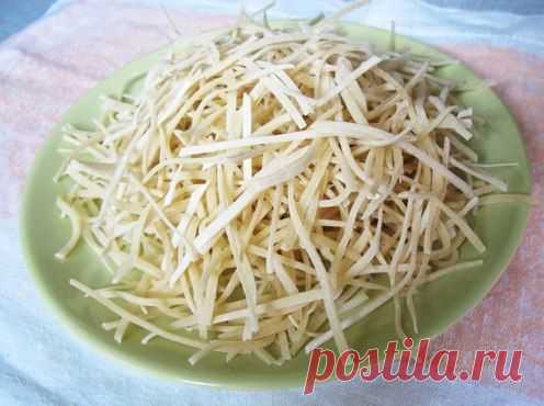 Домашняя яичная лапша / Райская пища