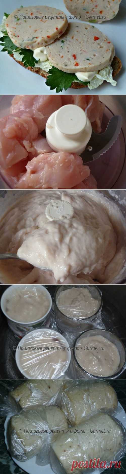 Колбаса в кружке (домашняя, варёная)