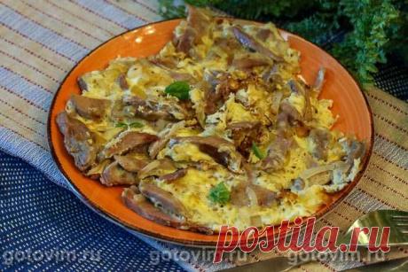 Яичница с вареным языком. Рецепт с фото - Домашние рецепты приготовления вкусных блюд