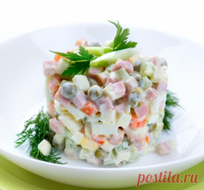 5 вкусных фитнес-салатов для плоского живота