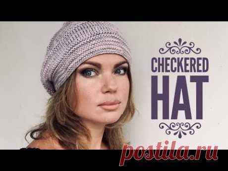 Вяжем  ПЫШНУЮ шапочку- берет))) Мастер-класс! / How to knit fashion hat!