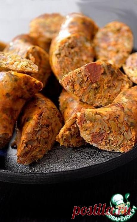 Колбаски ливийские &quot;Осбан&quot; с рисом - кулинарный рецепт