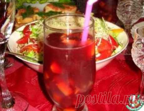 Крепкая игристая сангрия – кулинарный рецепт