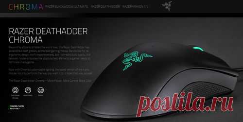 Razer выпустила игровую мышь DeathAdder Chroma / Новости hardware / 3DNews - Daily Digital Digest