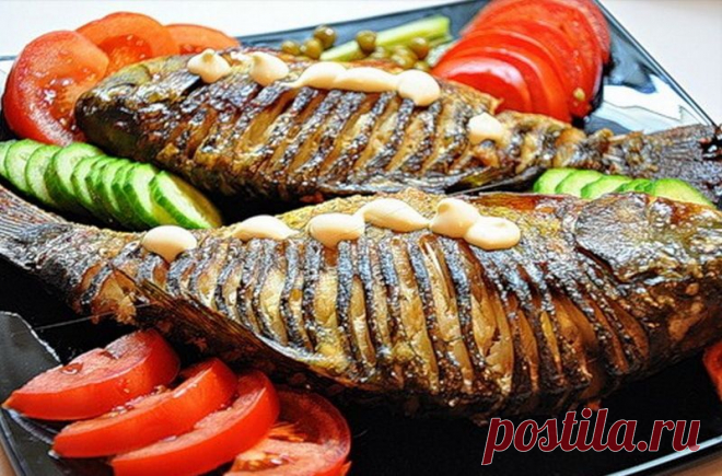 Жарим рыбу без костей. Маленький секрет! - Искусство здоровой жизни