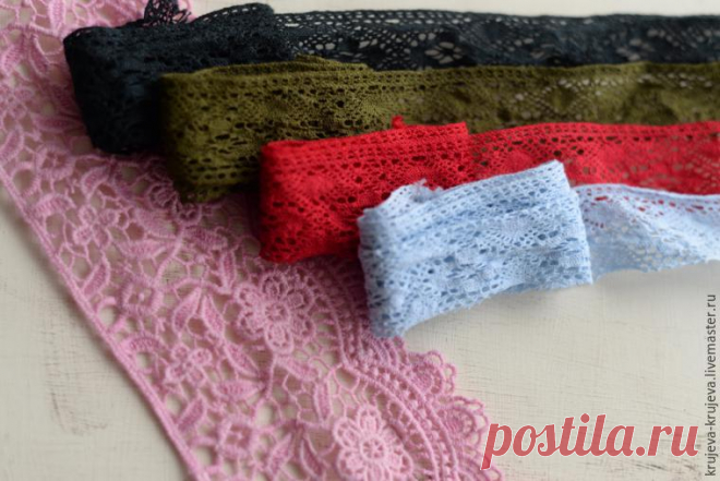 Красим кружево и ткани - Ярмарка Мастеров - ручная работа, handmade