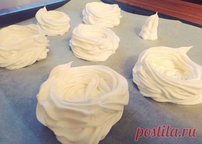 Как приготовить безе для десерта: пошаговый фото-рецепт