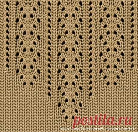 ПРОСТЫЕ УЗОРЫ СПИЦАМИ. КРАСИВАЯ ПОДБОРКА