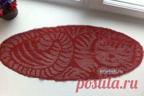 Салфетки крючком. Бесплатные схемы вязания. 70 моделей салфеток. - страница 2