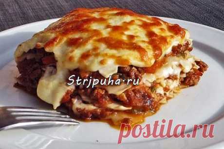 Домашняя лазанья — Домашняя кулинария