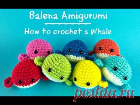 How to crotchet a little whale