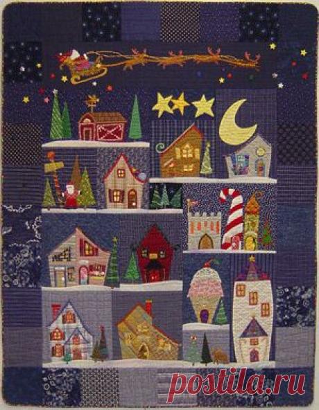 Quilt Inspiration: Our Town Part 4 : Welcome to the North Pole !