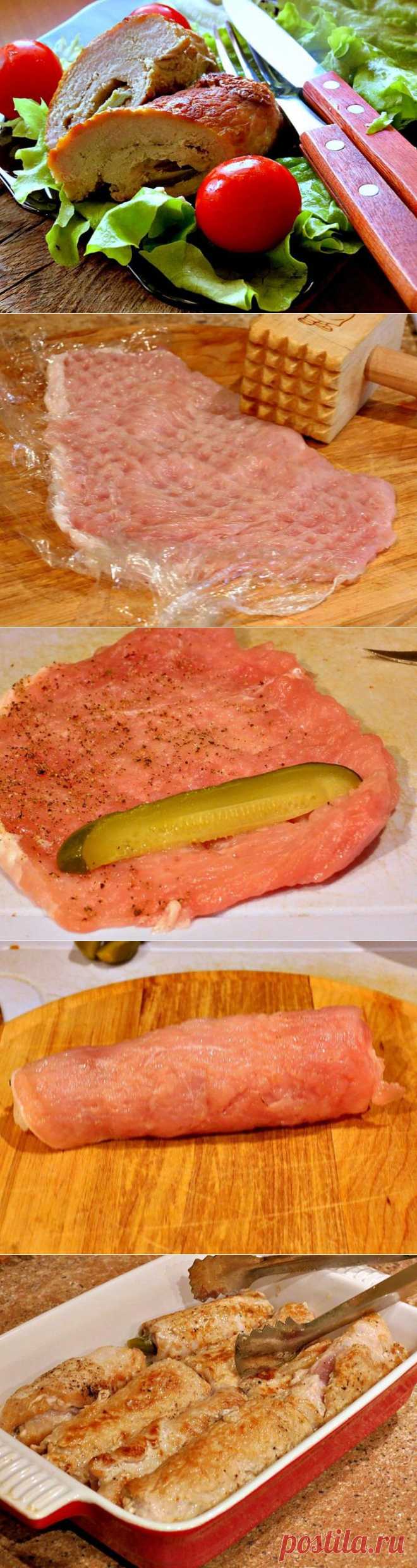 ОГУРЧИКИ В МЯСНОЙ "ШУБКЕ" - Простые рецепты Овкусе.ру
