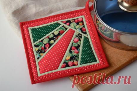 «Прихватка в стиле пэчворк» — карточка пользователя Лора Н. в Яндекс.Коллекциях