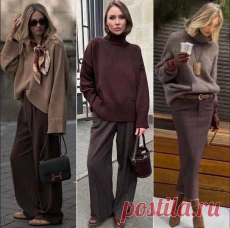 Идеи с шоколадными оттенками