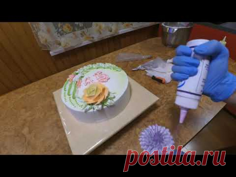МК торт для девушки на День рождения