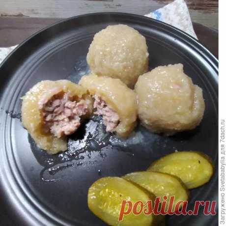 Белорусские клецки. Рецепт приготовления с пошаговыми фотографиями
