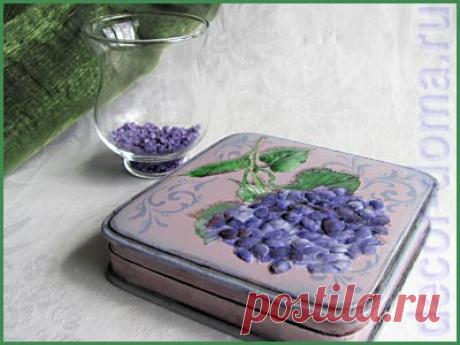 Шесть способов создания объема в декупаже. МК