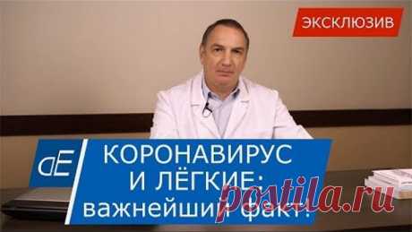 Коронавирус и лёгкие: важнейший факт! Эксклюзив. Поделитесь этим! COVID-19 и иммунитет.