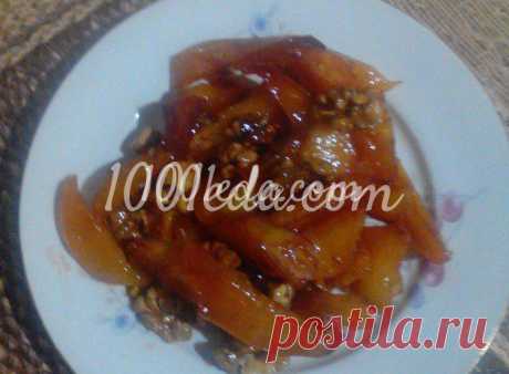 Запеченная айва с медом и орехами - Быстрые десерты от 1001 ЕДА вкусные рецепты с фото!