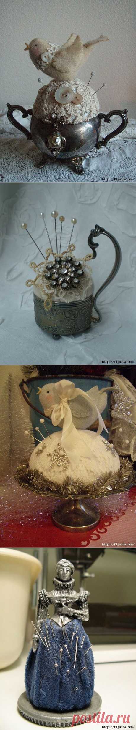Оригинальные самодельные игольницы
