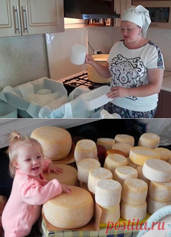 Сырные деньги. Многодетная мать зарабатывает от 200 000 руб в месяц на производстве сыра.