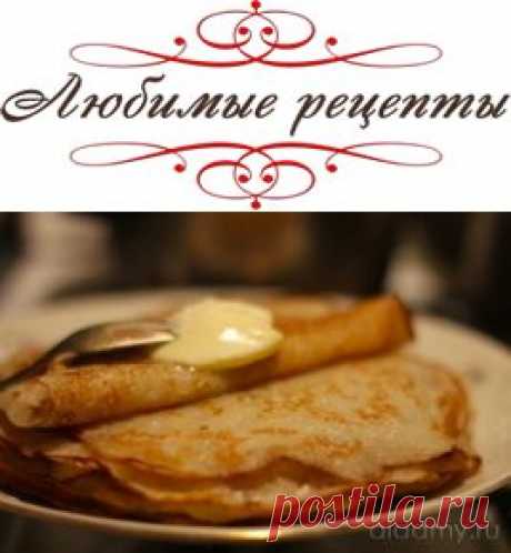 Блинчики на сыворотке без яиц