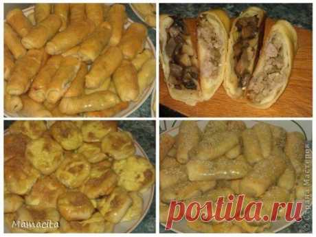 Пирожки из тончайшего дрожжевого теста за 45 минут! Вкусно, просто, быстро!