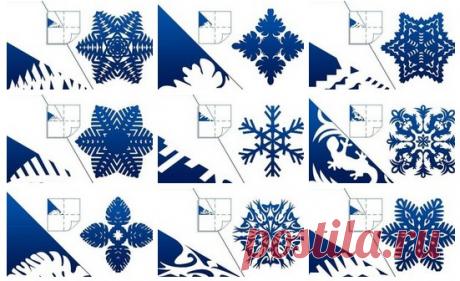 DIY Pretty Kirigami Snowflakes (Free Template) DIY Pretty Kirigami Snowflakes (Free Template), Paper Snowflake Cutting Tricks, easy paper cutting crafts