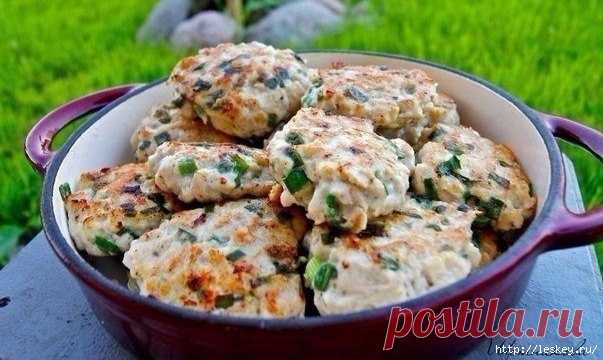 Рубленые куриные котлеты