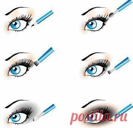 Учимся делать макияж Smoky Eyes.