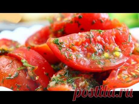 ПОМИДОРЫ по корейски за 5 минут: самый быстрый и вкусный рецепт