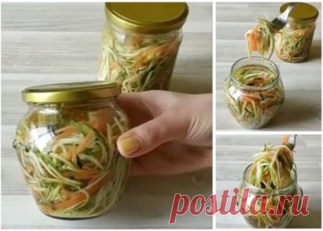 Хит сезона 2019
Мощнейшая закуска из Кабачков. Это просто бoмбa, огoнь блюдо,
закатить глаза от радости и не дышать, ахи и охи: ммм... вееещь
Ну Вы поняли, да, насколько этот рецепт нравится всем кого угощала.
Вытерпеть и не слопать все сразу ну просто не реально! Лучшая закуска.