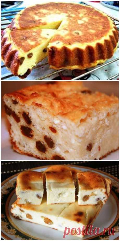 4 рецепта запеканки из творога с изюмом
