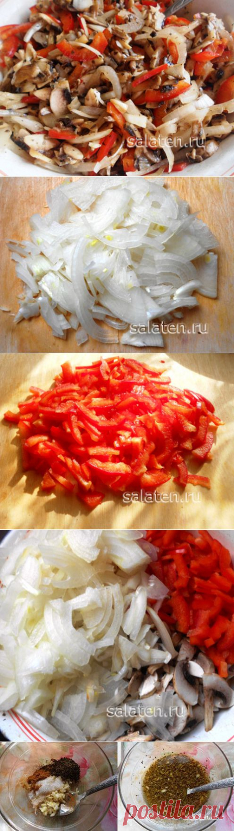 Салат из сырых шампиньонов | Рецепты салатов на каждый день | Блог Маргариты Сизоновой