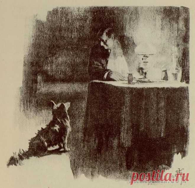А.П. Чехов в книжных иллюстрациях. Часть 1.