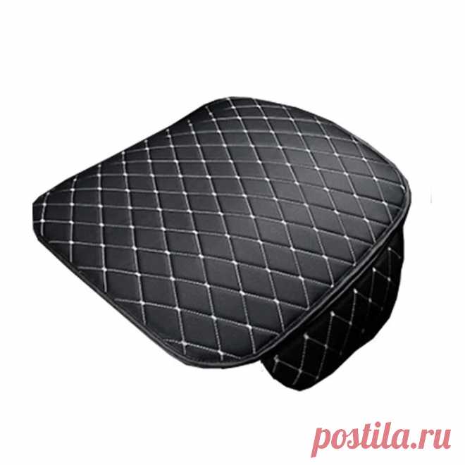 Univeral car seat cover car non-slip pu leather cushion with storage bag Sale - Banggood.com